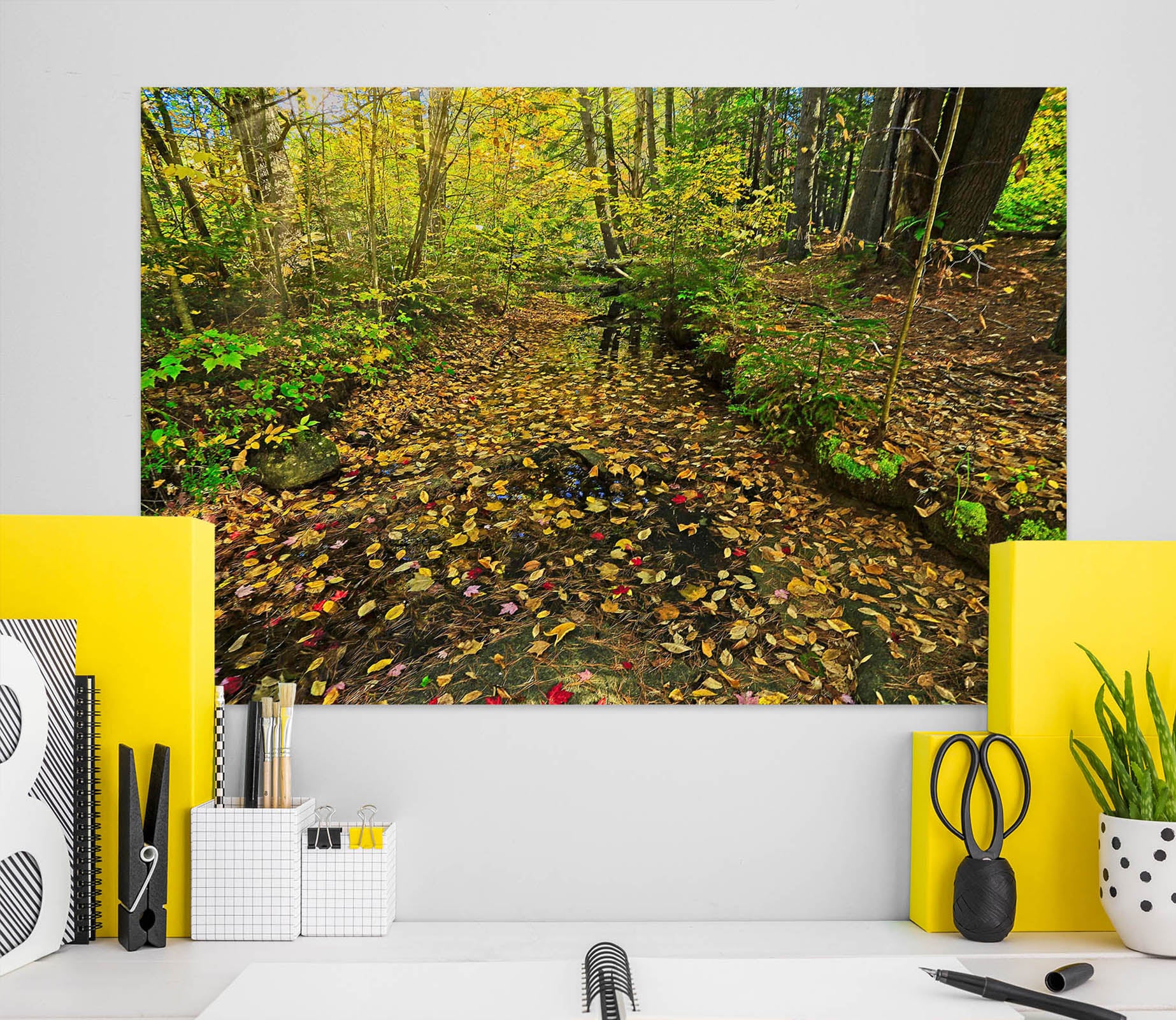 3D Leaf Creek 61193 Kathy Barefield Wall Sticker