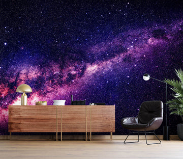 3D Purple Starry Sky 58157 Wall Murals