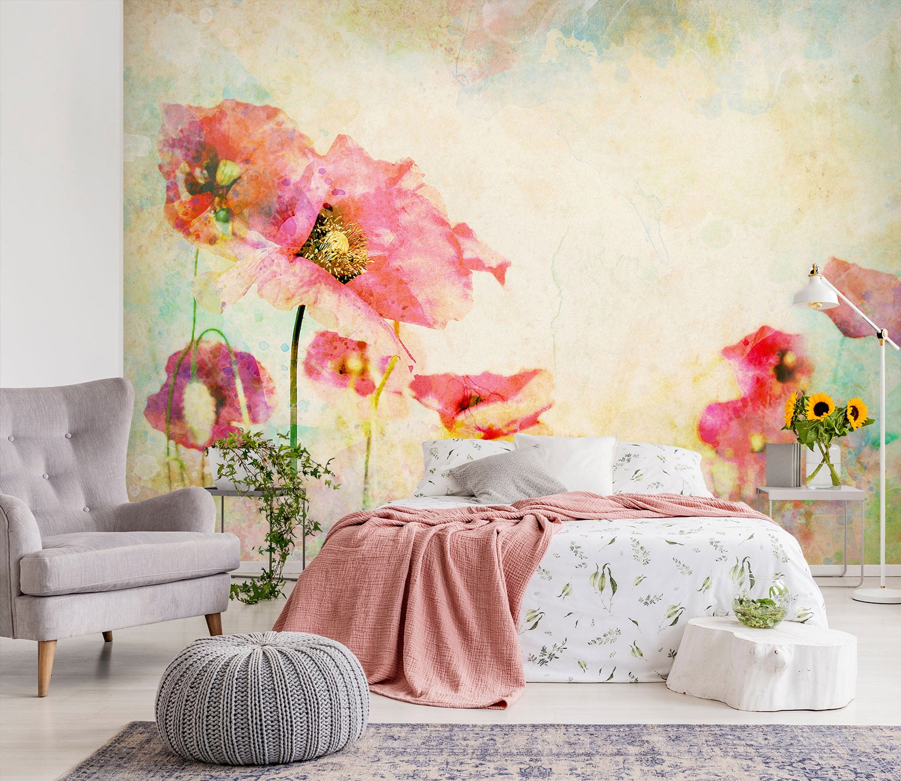 3D Flowers 58143 Wall Murals