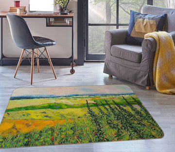 3D Summer Field 1028 Allan P. Friedlander Rug Non Slip Rug Mat Mat AJ Creativity Home 