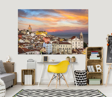 3D Characteristic Building 137 Marco Carmassi Wall Sticker Wallpaper AJ Wallpaper 2 