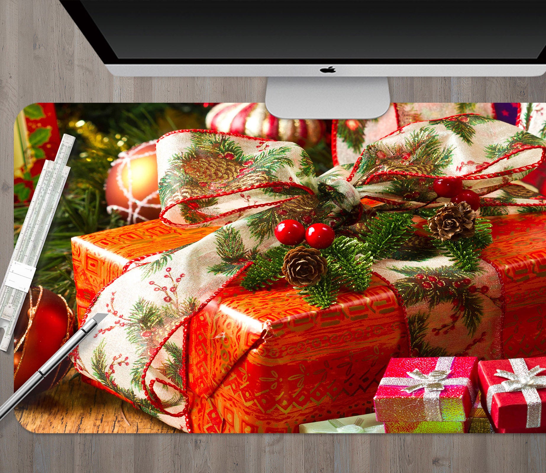 3D Gift 51169 Christmas Desk Mat Xmas