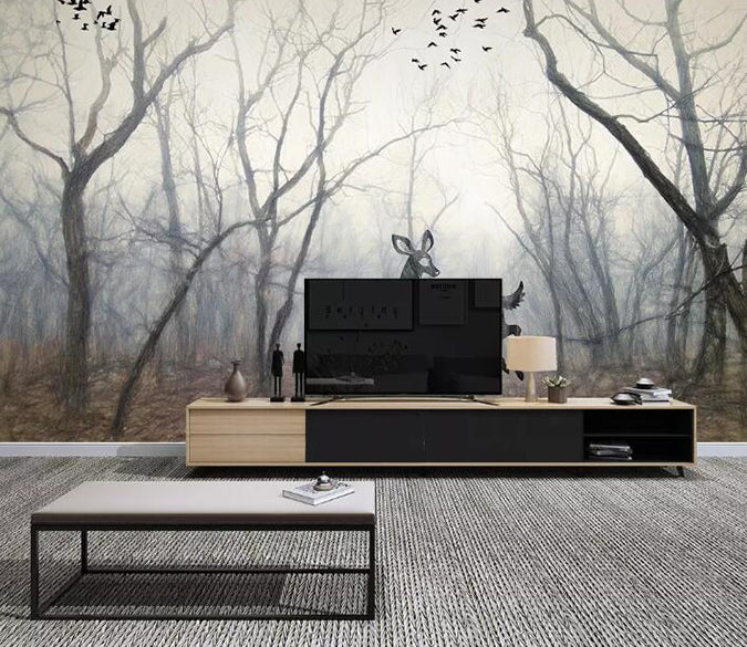 3D Woods Deer 918 Wall Murals Wallpaper AJ Wallpaper 2 