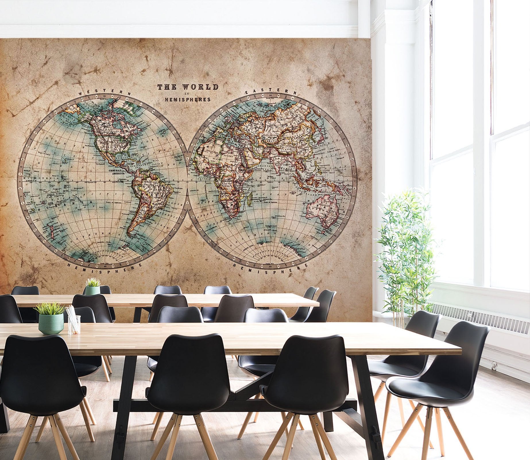 3D World Map 08 Wall Murals Wallpaper AJ Wallpaper 