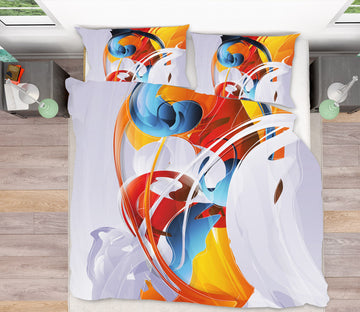 3D Colorful 15214 Bed Pillowcases Quilt