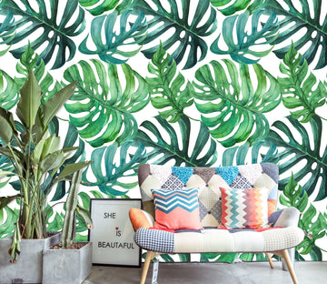 3D Leaves 58171 Wall Murals