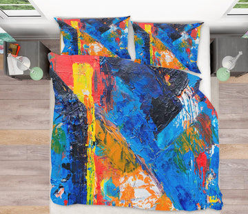 3D Colorful 16119 Bed Pillowcases Quilt