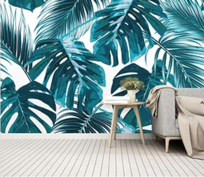 3D Green Plant 641 Wall Murals Wallpaper AJ Wallpaper 2 