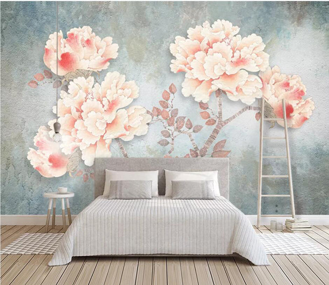 3D Cute Flowers 1115 Wall Murals Wallpaper AJ Wallpaper 2 