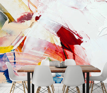 3D Abstract Paint 253 Wall Murals