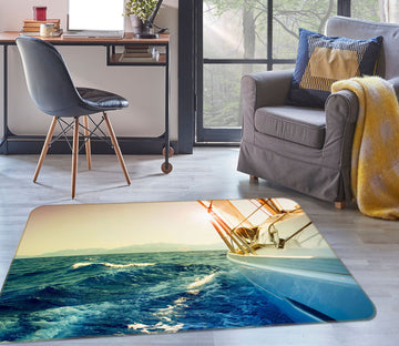 3D Sea Boat Side 42120 Vehicle Non Slip Rug Mat