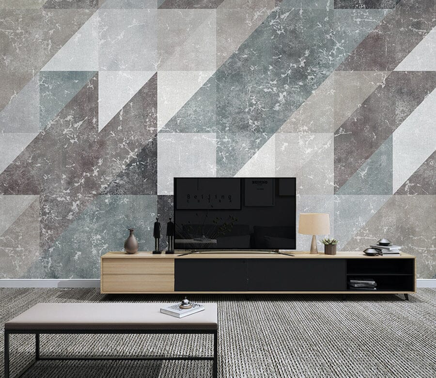 3D Grey Minimalism WG045 Wall Murals Wallpaper AJ Wallpaper 2 
