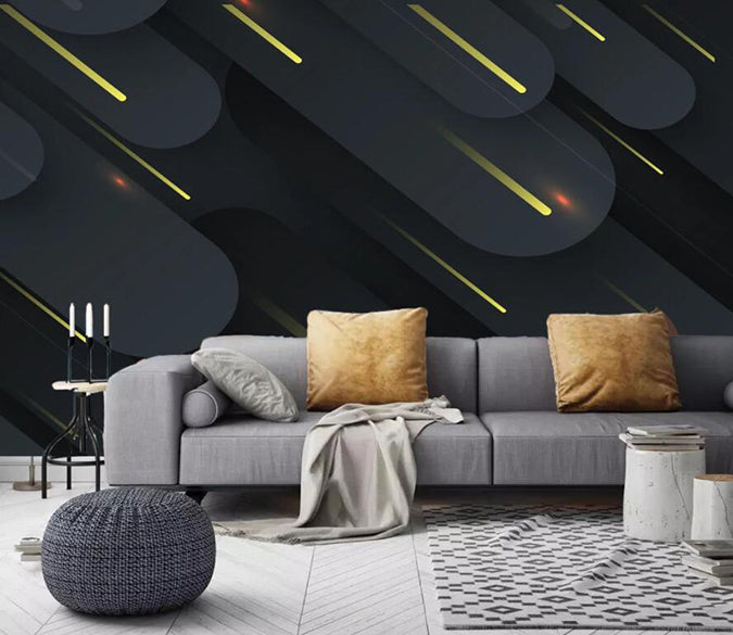 3D Meteor Shower 1943 Wall Murals Wallpaper AJ Wallpaper 2 