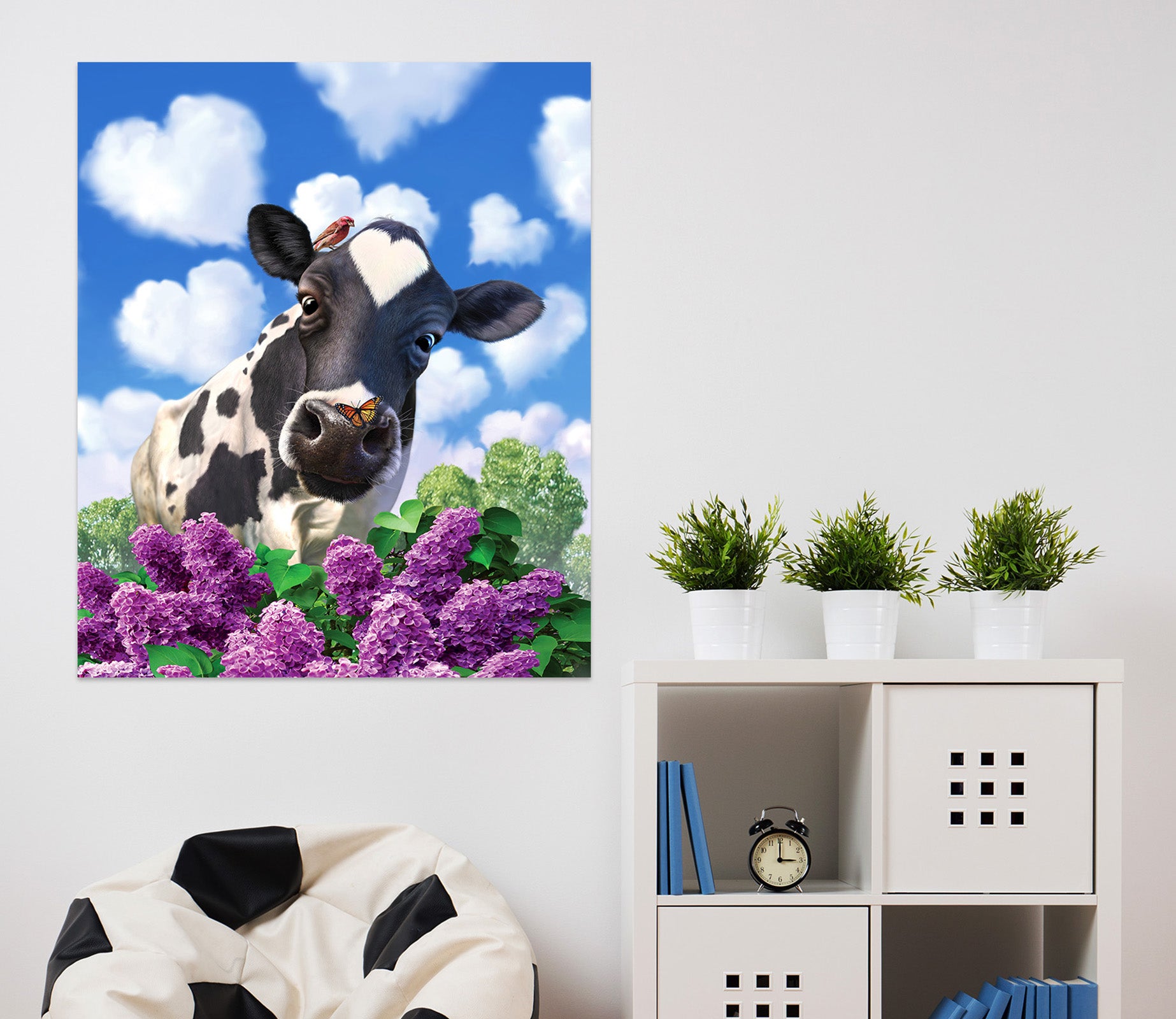 3D Cows 85196 Jerry LoFaro Wall Sticker