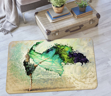 3D Female Dance 33114 Non Slip Rug Mat