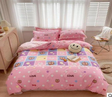 3D Color Dots 40166 Bed Pillowcases Quilt