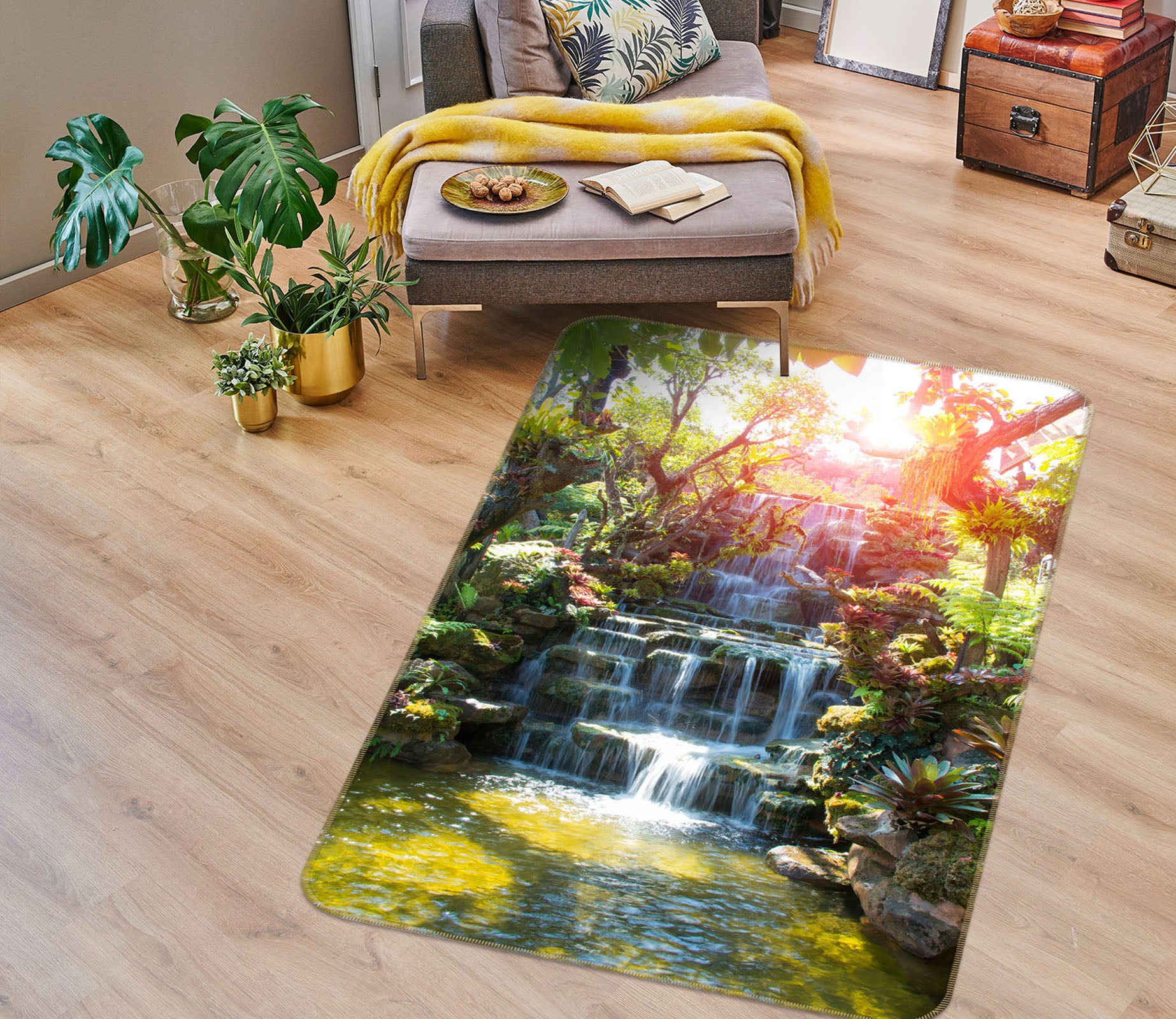 3D Stone Creek 26187 Non Slip Rug Mat