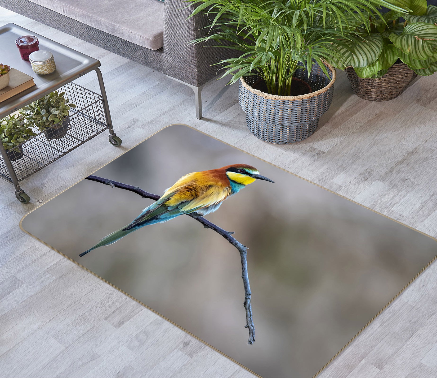 3D Bird 30062 Non Slip Rug Mat