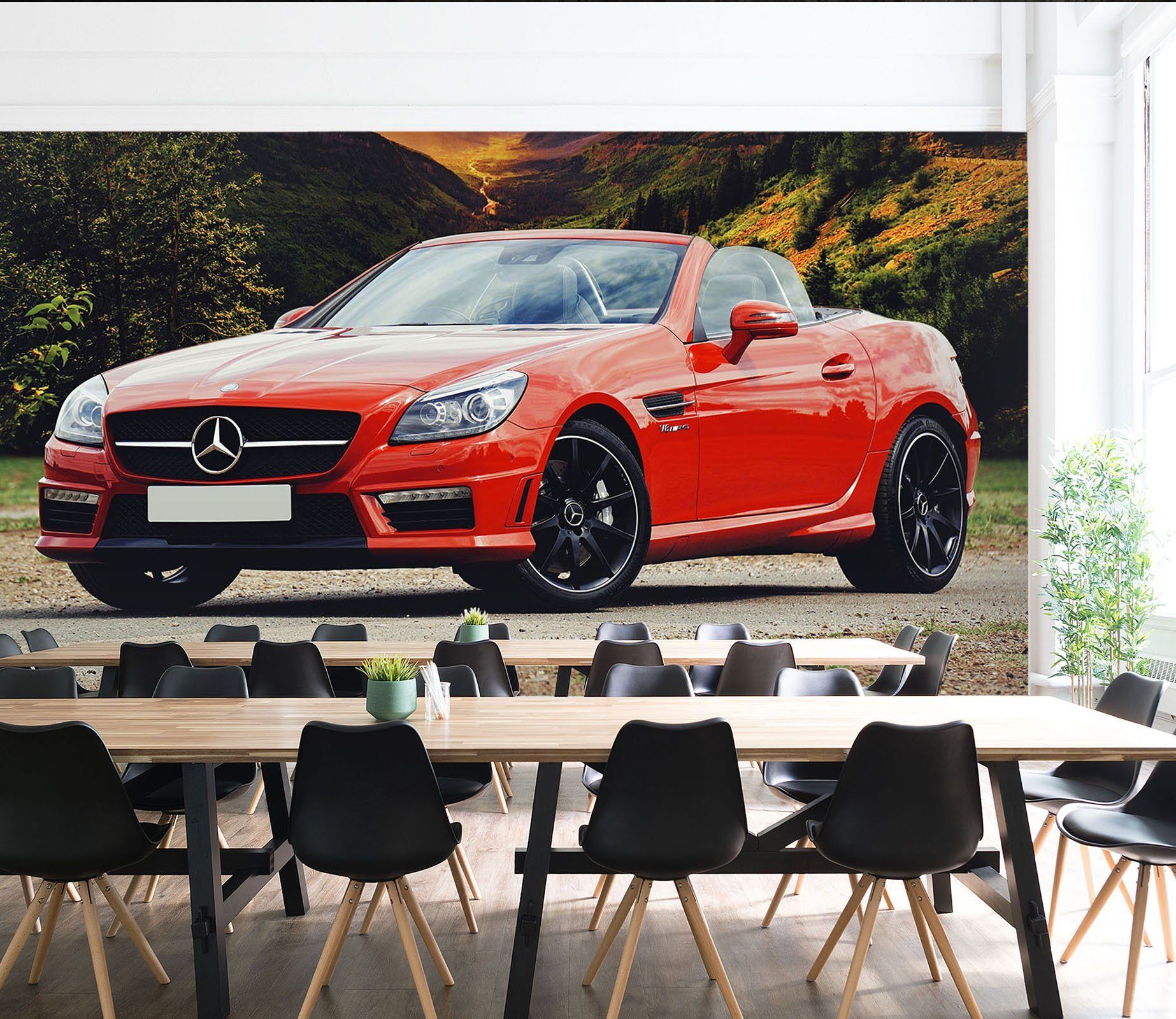 3D Mercedes Benz 998 Vehicle Wall Murals Wallpaper AJ Wallpaper 2 