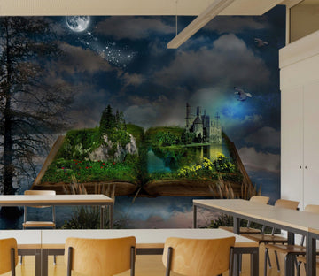 3D Book Mountain 140 Wall Murals Wallpaper AJ Wallpaper 2 