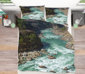 3D River 16138 Bed Pillowcases Quilt