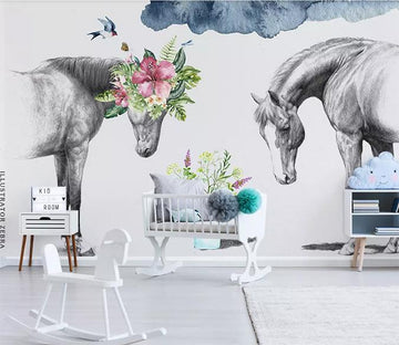 3D Horses 340 Wall Murals Wallpaper AJ Wallpaper 2 