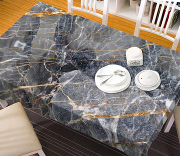 3D Black Stone Grain 20 Tablecloths Wallpaper AJ Wallpaper 