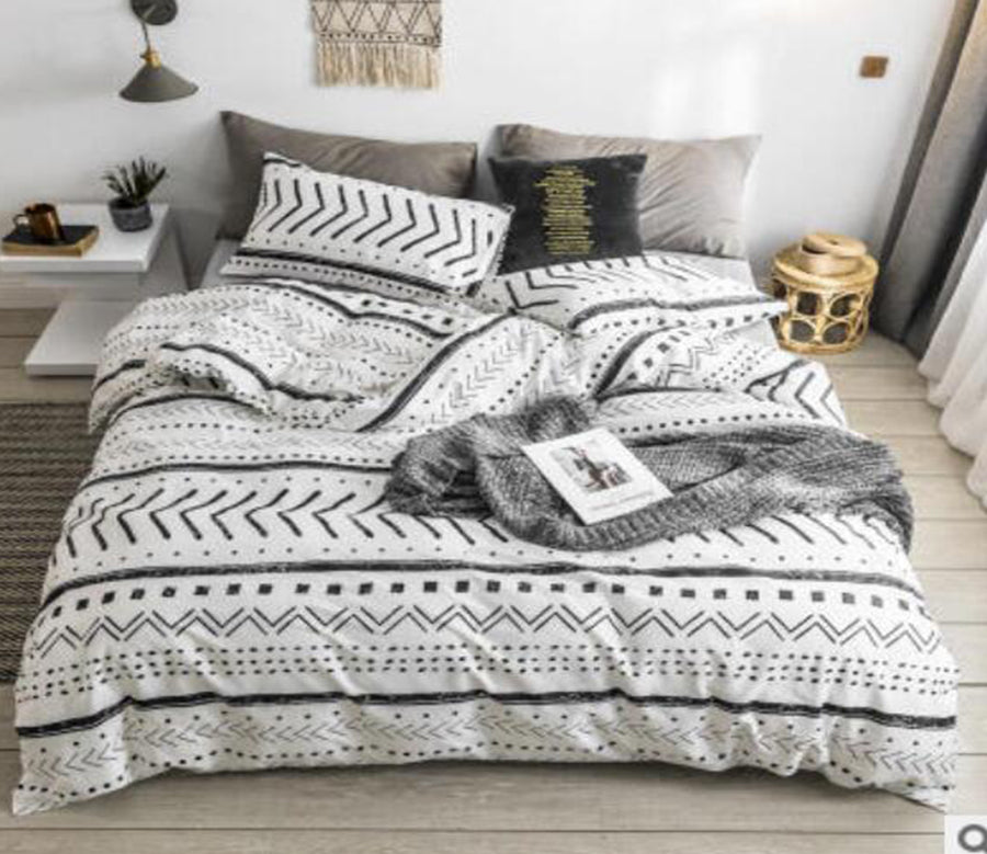 3D Black Totem Pattern 30001 Bed Pillowcases Quilt