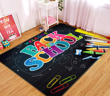 3D Color Brush 77182 Non Slip Rug Mat