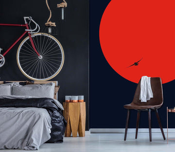 3D Red Sun 1491 Boris Draschoff Wall Mural Wall Murals Wallpaper AJ Wallpaper 2 