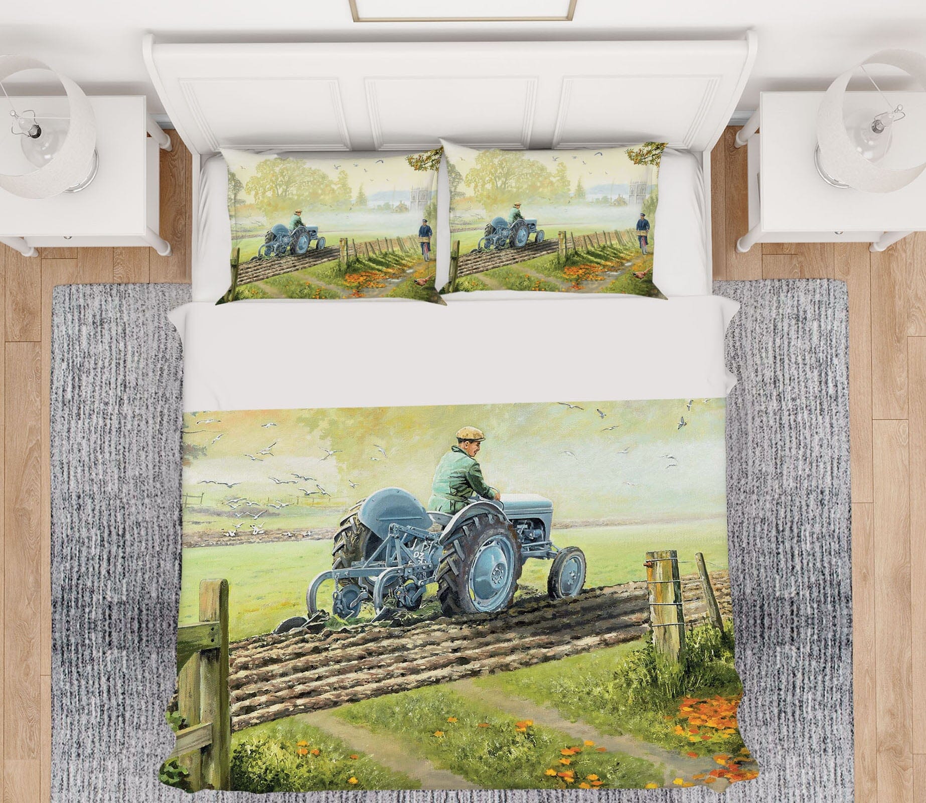 3D Early Birds 2023 Trevor Mitchell bedding Bed Pillowcases Quilt Quiet Covers AJ Creativity Home 