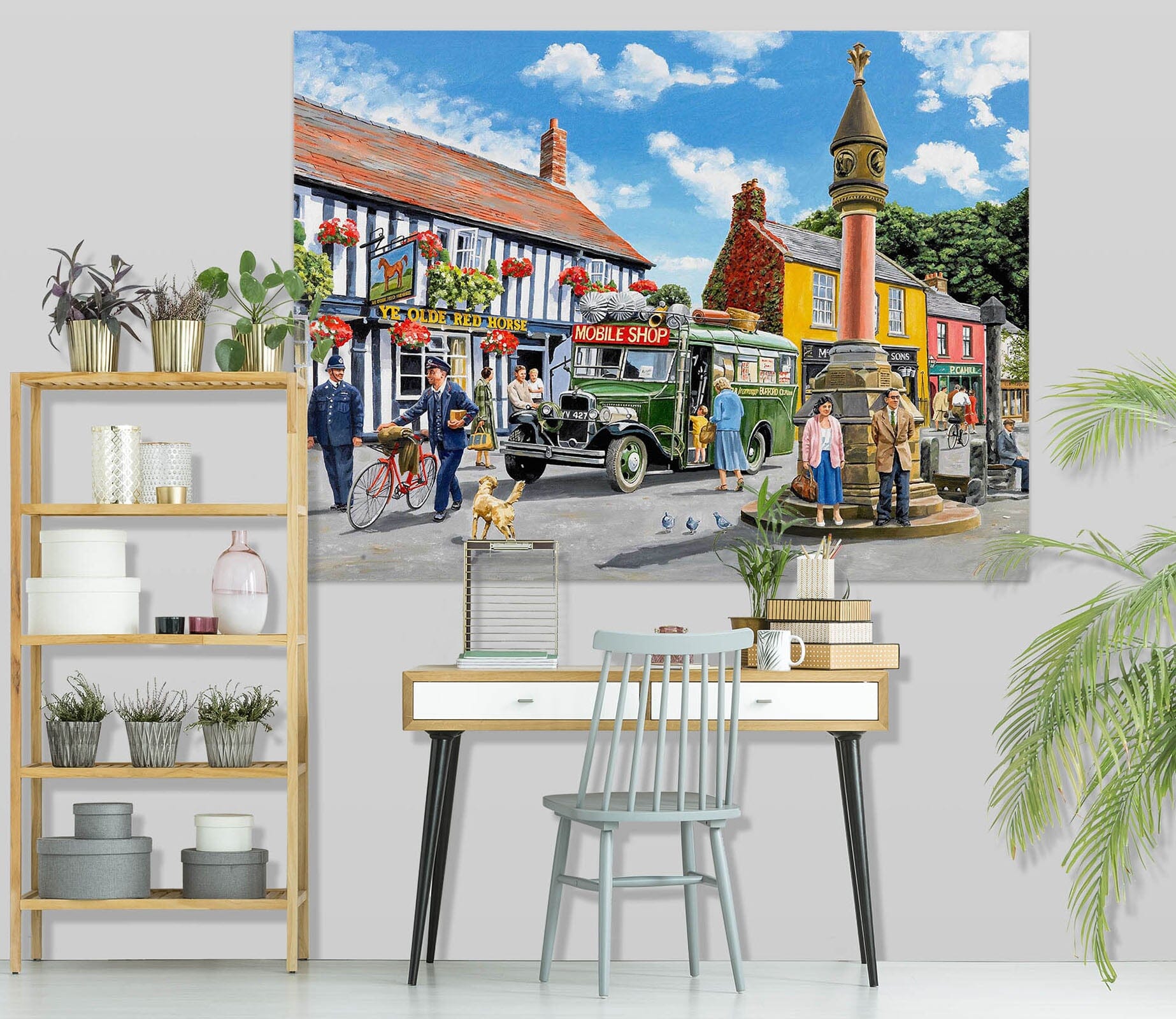 3D In The Market Place 041 Trevor Mitchell Wall Sticker Wallpaper AJ Wallpaper 2 