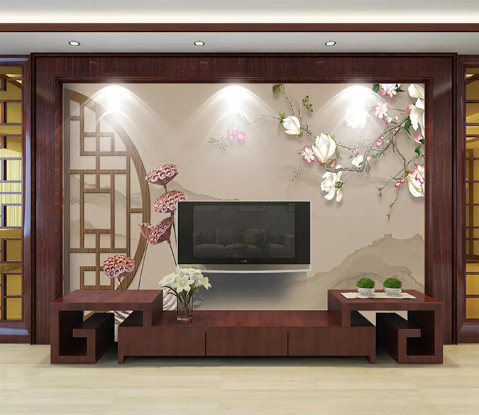 3D Flower 1702 Wall Murals Wallpaper AJ Wallpaper 2 