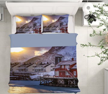 3D Good Morning 2144 Marco Carmassi Bedding Bed Pillowcases Quilt Quiet Covers AJ Creativity Home 