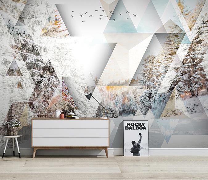 3D Marble Patchwork 709 Wall Murals Wallpaper AJ Wallpaper 2 