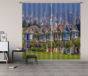 3D Steppe Village 154 Marco Carmassi Curtain Curtains Drapes Curtains AJ Creativity Home 