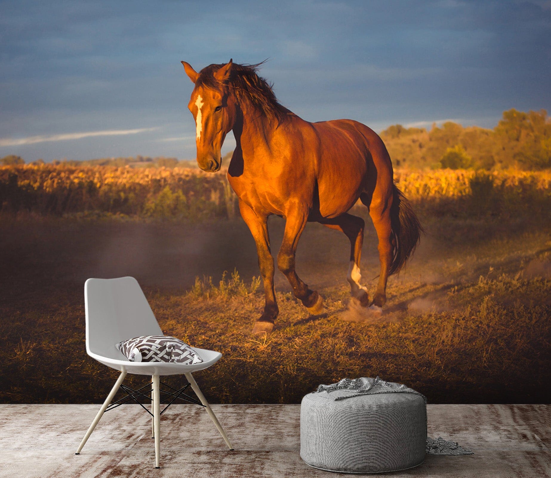 3D Prairie Horse 109 Wall Murals Wallpaper AJ Wallpaper 2 