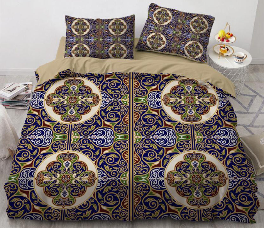 3D Totem Pattern Point 11139 Bed Pillowcases Quilt