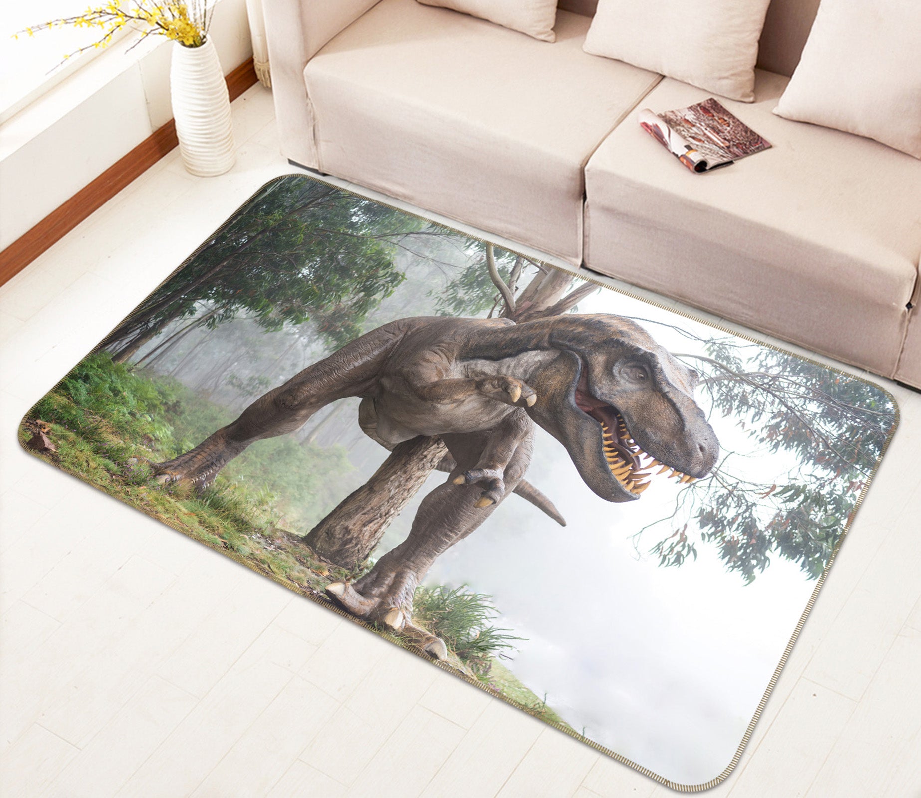 3D Dinosaur 68204 Animal Non Slip Rug Mat