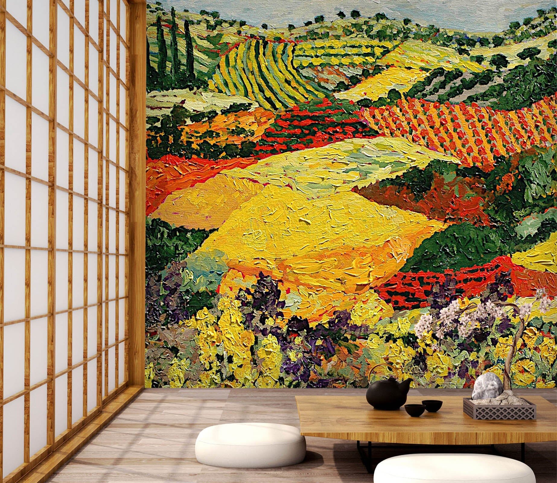 3D Summer Flowers 125 Allan P. Friedlander Wall Mural Wall Murals Wallpaper AJ Wallpaper 2 