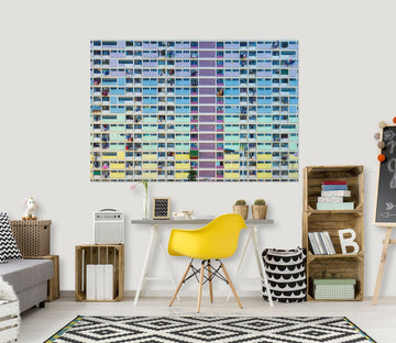 3D Multicolored Glass 156 Marco Carmassi Wall Sticker Wallpaper AJ Wallpaper 2 