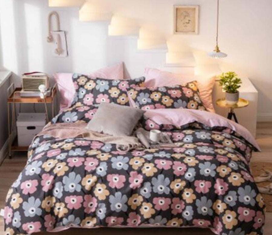 3D Flowers 16077 Bed Pillowcases Quilt