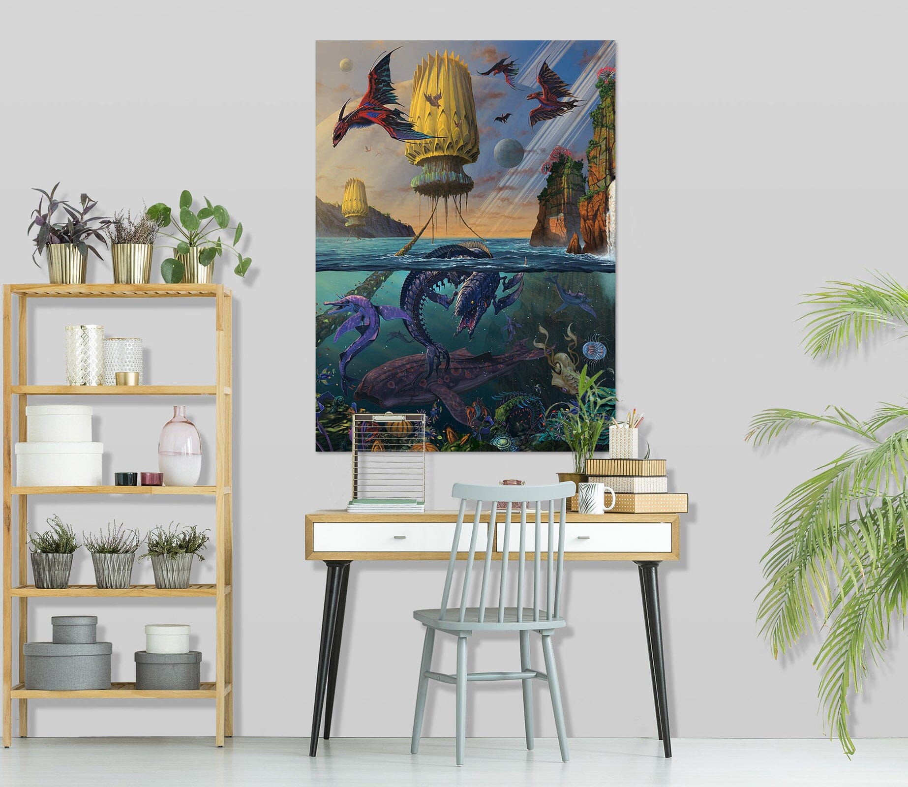 3D Cyris Undiscovered 027 Vincent Hie Wall Sticker Wallpaper AJ Wallpaper 2 