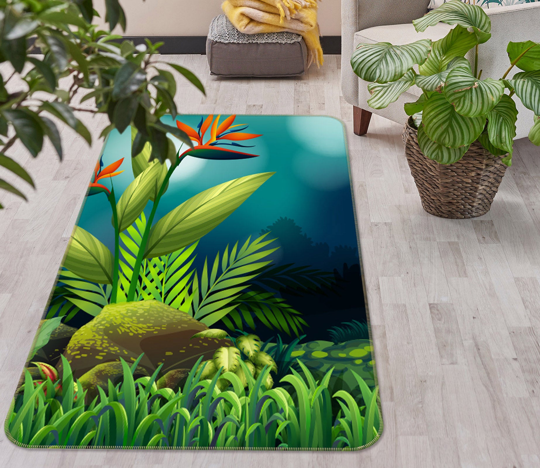 3D Grass 29241 Non Slip Rug Mat