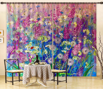 3D Colorful Garden 2364 Skromova Marina Curtain Curtains Drapes
