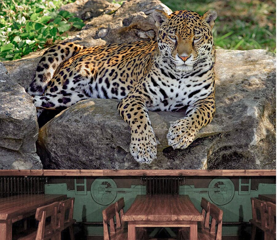 3D Stone Tiger 1067 Wall Murals Wallpaper AJ Wallpaper 2 