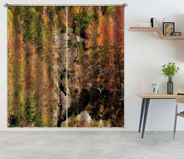 3D Roadside Falls 61236 Kathy Barefield Curtain Curtains Drapes
