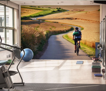 3D Backpack Riding 222 Wall Murals Wallpaper AJ Wallpaper 2 