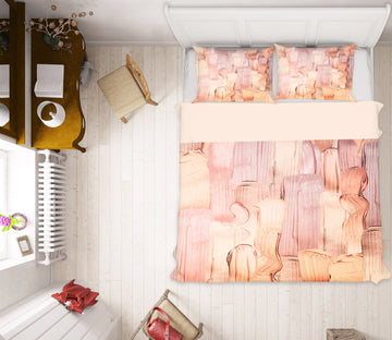 3D Brown Pink 18131 Uta Naumann Bedding Bed Pillowcases Quilt