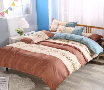 3D Green Coffee 1185 Bed Pillowcases Quilt